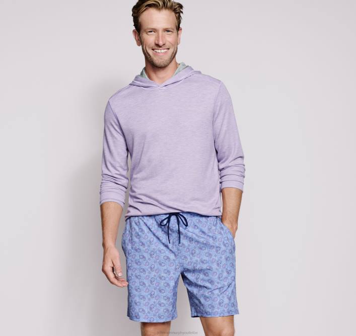 Johnston & Murphy Hommes shorts de bain TXRN680 vêtements crâne multi cachemire bleu marine