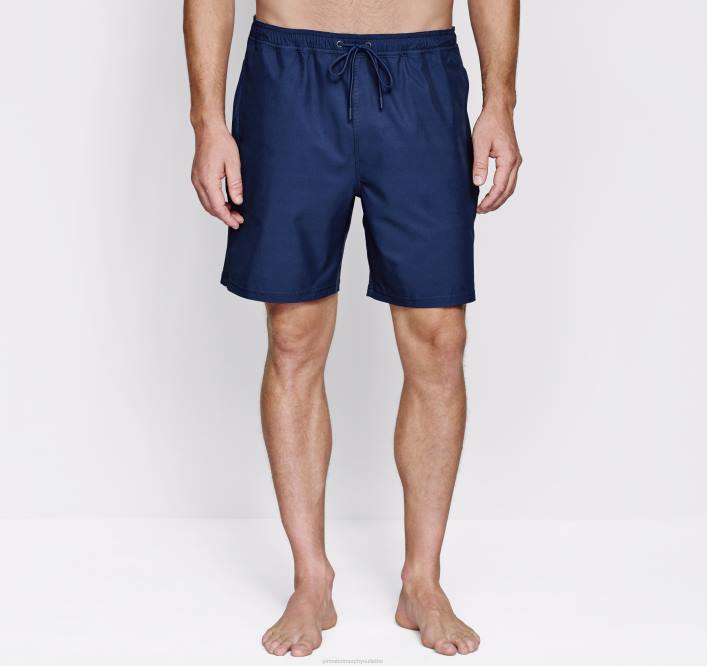 Johnston & Murphy Hommes shorts de bain TXRN840 vêtements marine uni