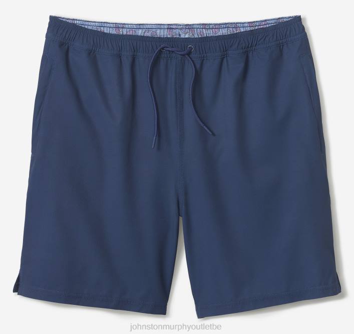 Johnston & Murphy Hommes shorts de bain TXRN840 vêtements marine uni