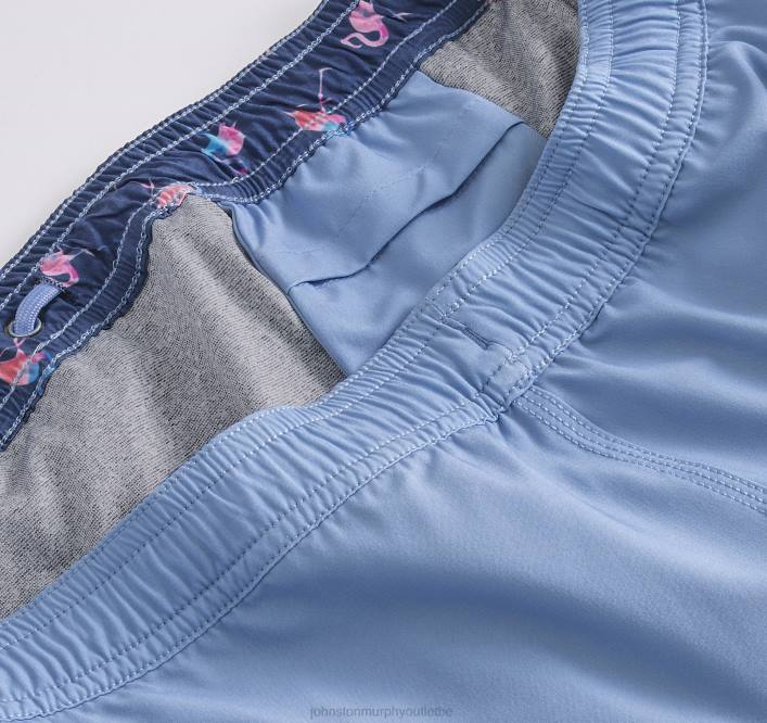 Johnston & Murphy Hommes shorts de bain TXRN842 vêtements imprimé flamant rose multi marine