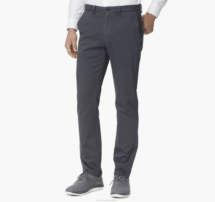 Johnston & Murphy Hommes pantalon chino délavé TXRN476 vêtements marine