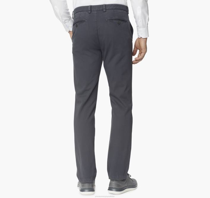 Johnston & Murphy Hommes pantalon chino délavé TXRN476 vêtements marine