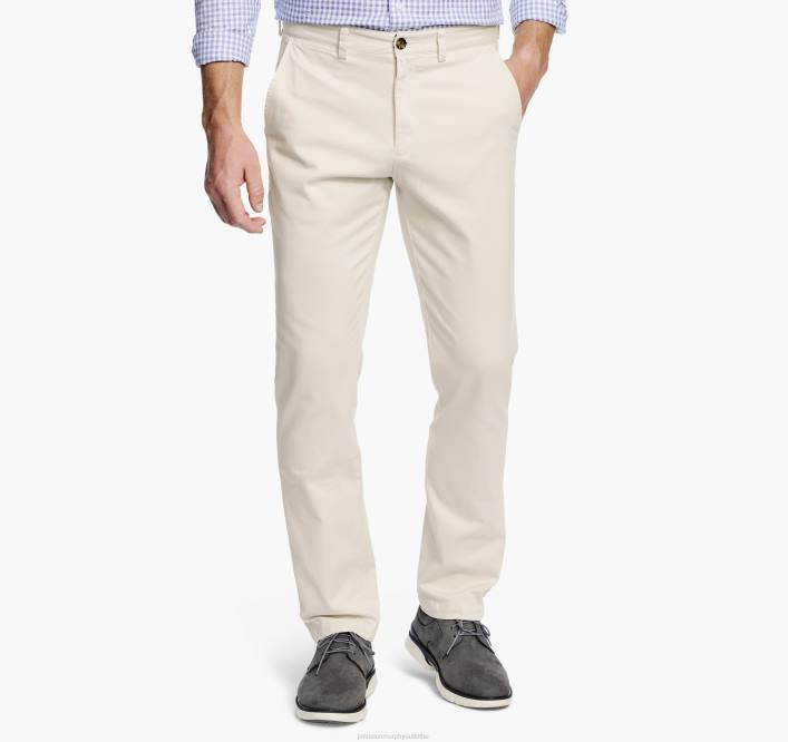 Johnston & Murphy Hommes pantalon chino délavé TXRN573 vêtements pierre