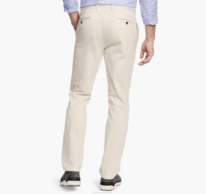 Johnston & Murphy Hommes pantalon chino délavé TXRN573 vêtements pierre