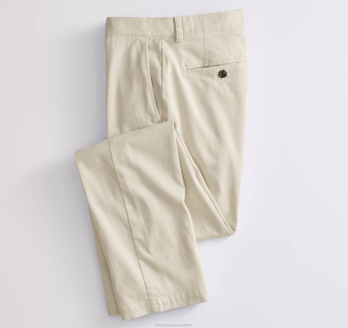 Johnston & Murphy Hommes pantalon chino délavé TXRN573 vêtements pierre