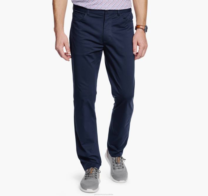 Johnston & Murphy Hommes pantalon cinq poches xc4 performance TXRN451 vêtements marine