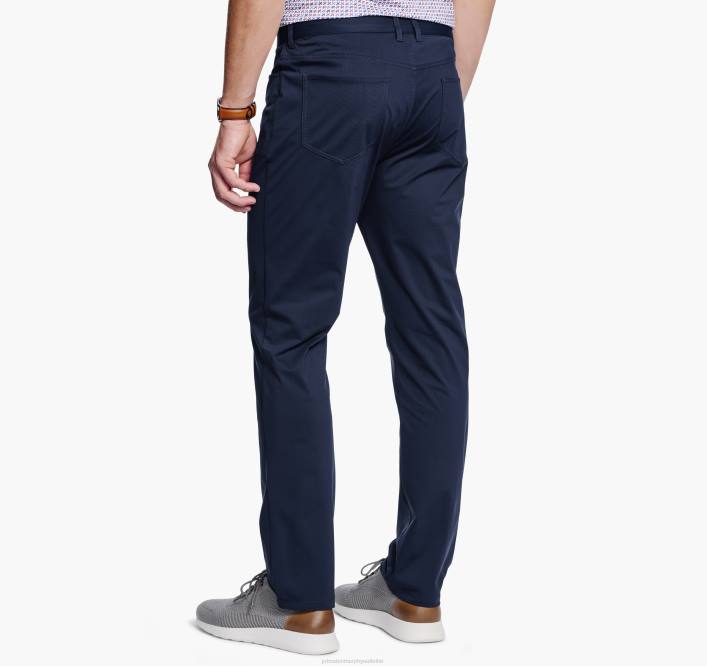 Johnston & Murphy Hommes pantalon cinq poches xc4 performance TXRN451 vêtements marine