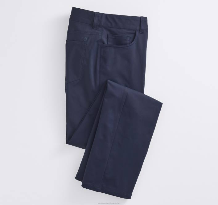 Johnston & Murphy Hommes pantalon cinq poches xc4 performance TXRN451 vêtements marine