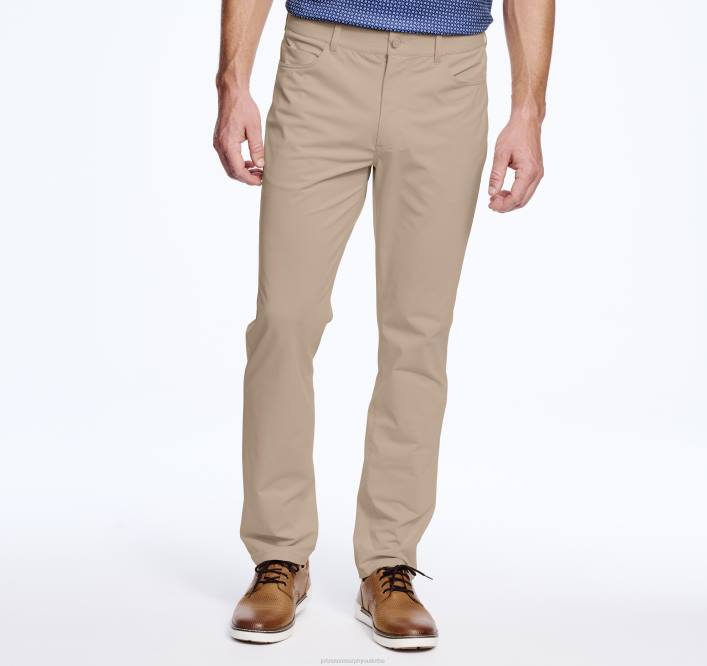 Johnston & Murphy Hommes pantalon cinq poches xc4 performance TXRN516 vêtements kaki