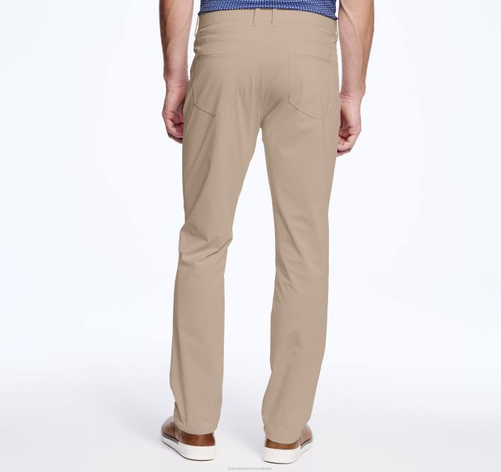 Johnston & Murphy Hommes pantalon cinq poches xc4 performance TXRN516 vêtements kaki