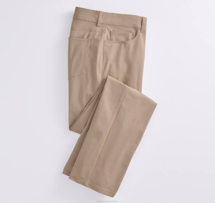 Johnston & Murphy Hommes pantalon cinq poches xc4 performance TXRN516 vêtements kaki