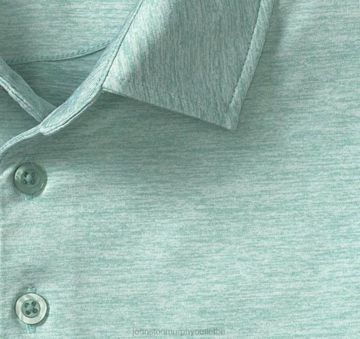 Johnston & Murphy Hommes polo de performance solide xc4 TXRN428 vêtements vert