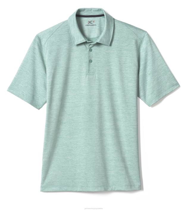 Johnston & Murphy Hommes polo de performance solide xc4 TXRN428 vêtements vert