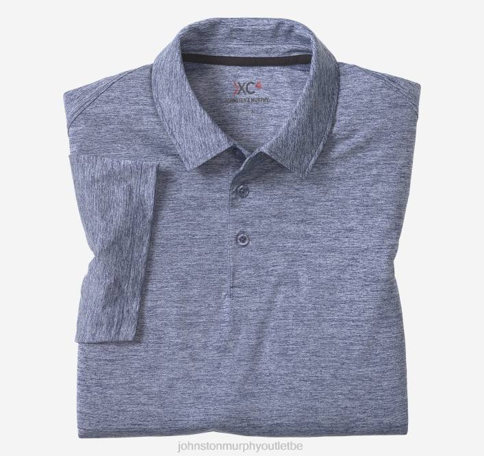 Johnston & Murphy Hommes polo de performance solide xc4 TXRN444 vêtements marine