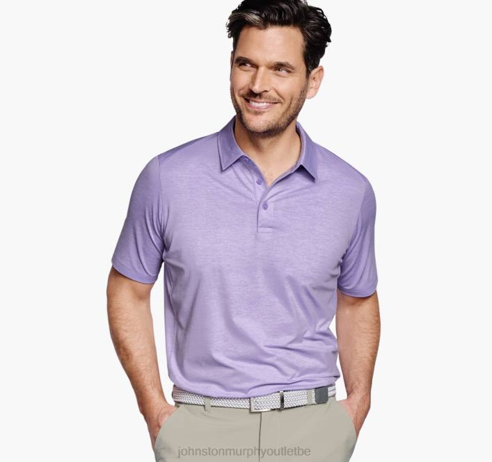 Johnston & Murphy Hommes polo de performance solide xc4 TXRN454 vêtements lavande