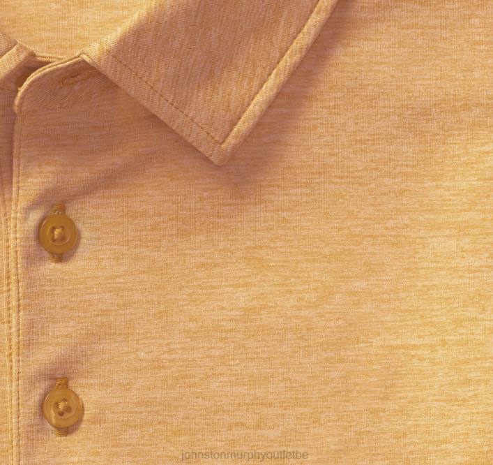 Johnston & Murphy Hommes polo de performance solide xc4 TXRN493 vêtements Tangerine