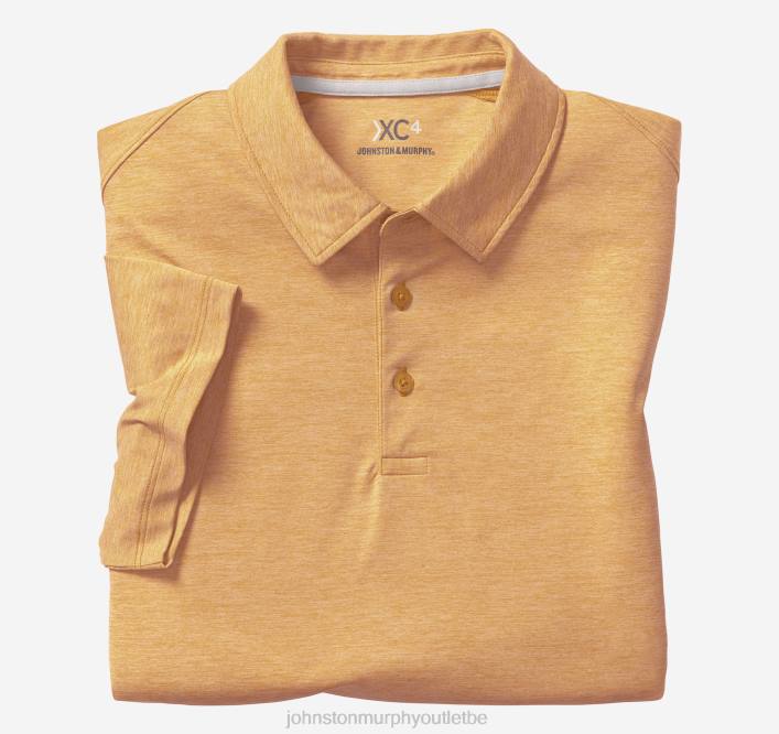 Johnston & Murphy Hommes polo de performance solide xc4 TXRN493 vêtements Tangerine