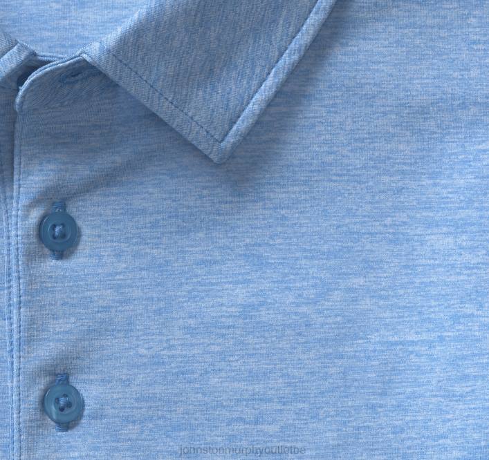 Johnston & Murphy Hommes polo de performance solide xc4 TXRN566 vêtements bleu
