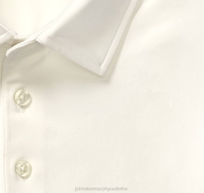 Johnston & Murphy Hommes polo de performance solide xc4 TXRN664 vêtements blanc