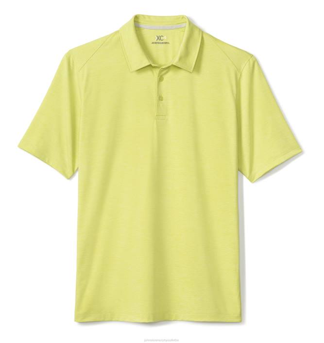 Johnston & Murphy Hommes polo de performance solide xc4 TXRN665 vêtements citron vert