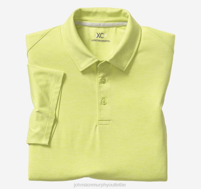 Johnston & Murphy Hommes polo de performance solide xc4 TXRN665 vêtements citron vert