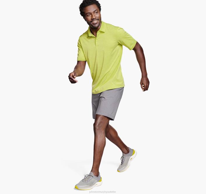 Johnston & Murphy Hommes polo de performance solide xc4 TXRN665 vêtements citron vert