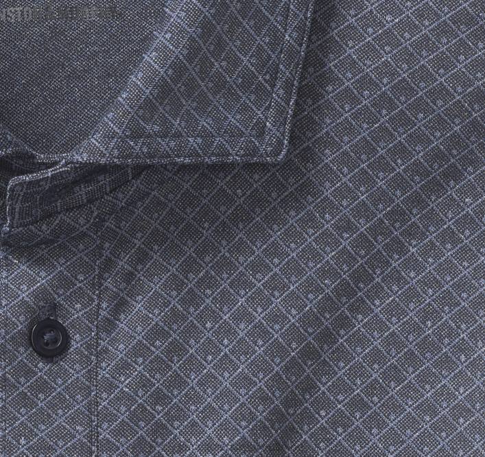 Johnston & Murphy Hommes polo jacquard xc4 TXRN723 vêtements point de diamant bleu marine