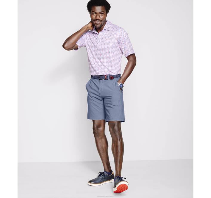 Johnston & Murphy Hommes polo performance xc4 TXRN567 vêtements impression multi-dames