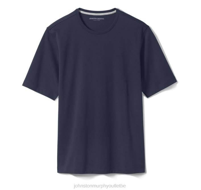 Johnston & Murphy Hommes tee-shirt essentiel TXRN758 vêtements marine