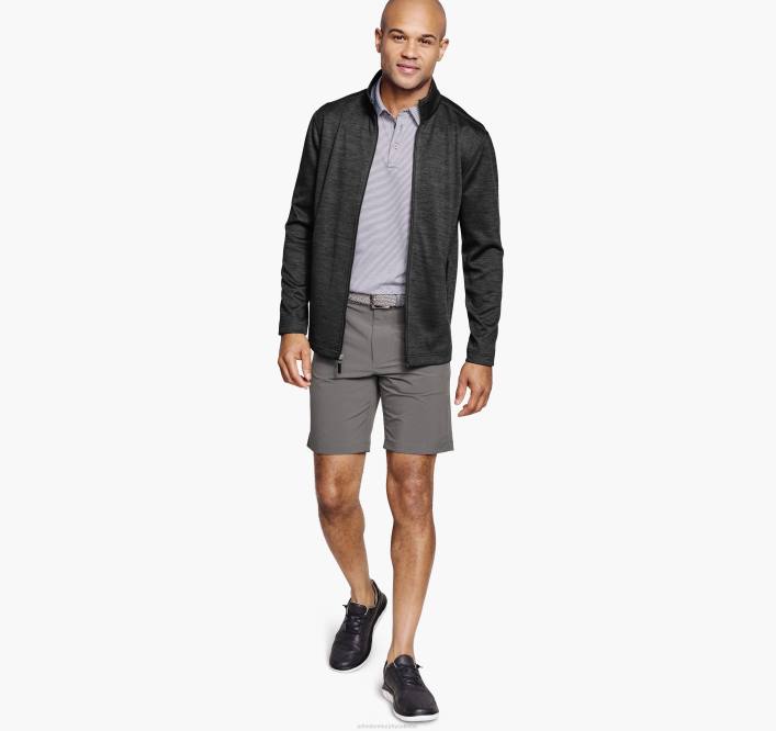 Johnston & Murphy Hommes XC4 Performance Knit entièrement zippé TXRN763 vêtements noir