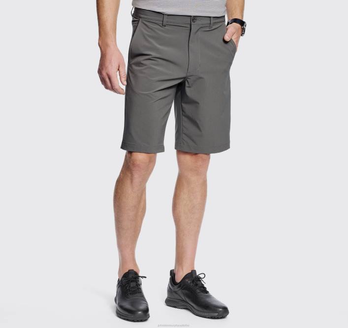 Johnston & Murphy Hommes short de performance XC4 TXRN457 vêtements charbon de bois foncé solide
