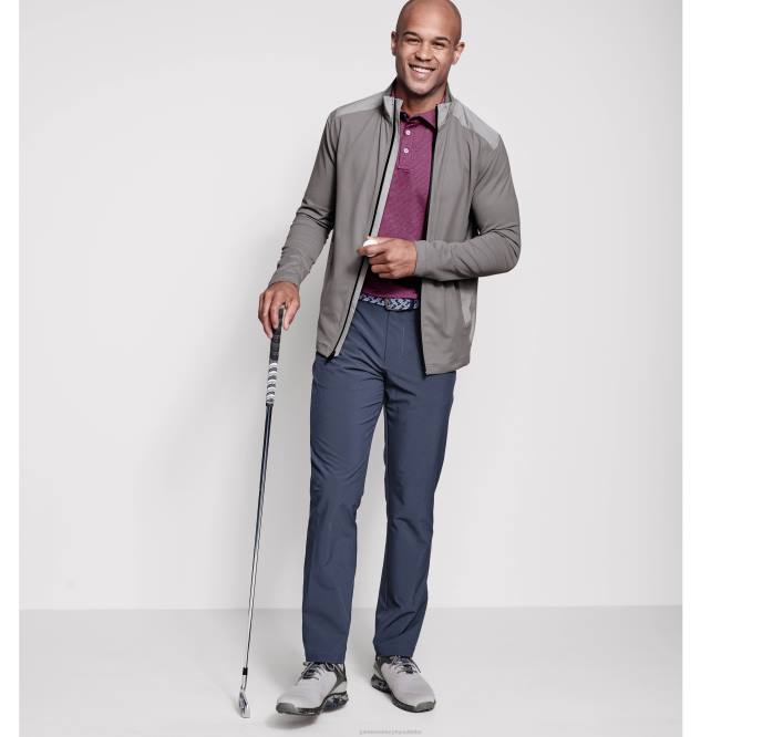 Johnston & Murphy Hommes Veste hybride en tricot Performance XC4 TXRN843 vêtements gris