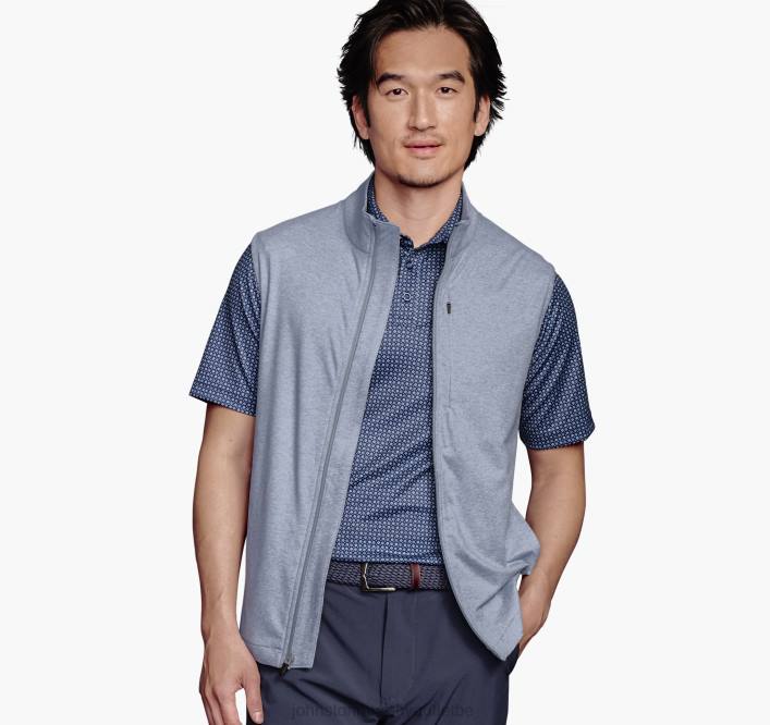 Johnston & Murphy Hommes gilet de performance XC4 TXRN753 vêtements bruyère bleue