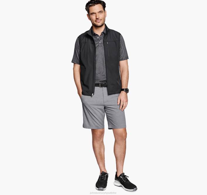 Johnston & Murphy Hommes gilet léger xc4 TXRN737 vêtements noir