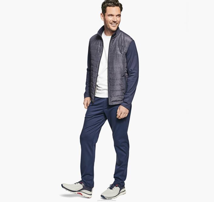 Johnston & Murphy Hommes veste hybride en tricot xc4 TXRN832 vêtements marine