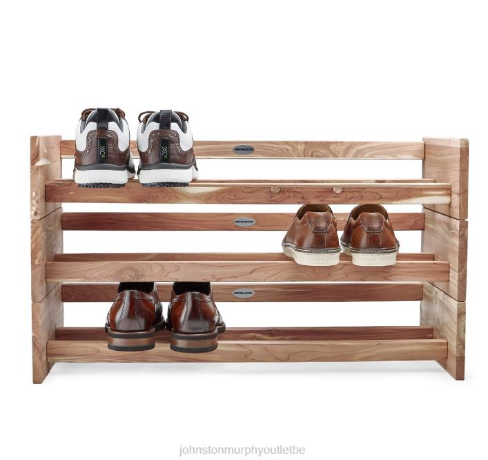 Johnston & Murphy unisexe étagère à chaussures empilable TXRN933 accessoire cèdre