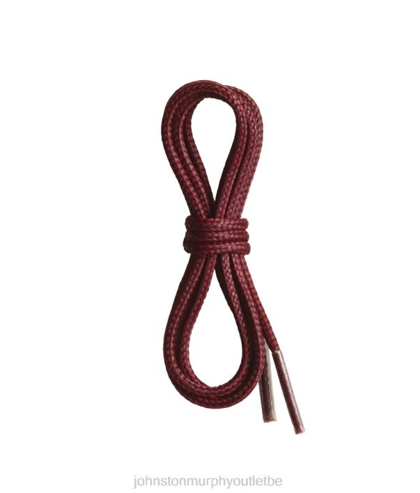 Johnston & Murphy unisexe lacets colorés TXRN928 accessoire Bourgogne