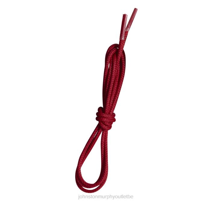 Johnston & Murphy unisexe lacets colorés TXRN946 accessoire rouge