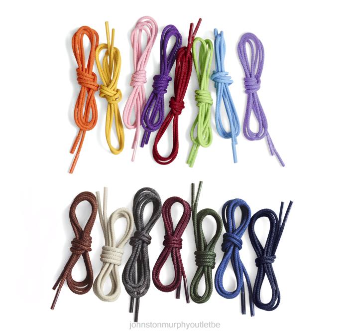 Johnston & Murphy unisexe lacets colorés TXRN947 accessoire bleu