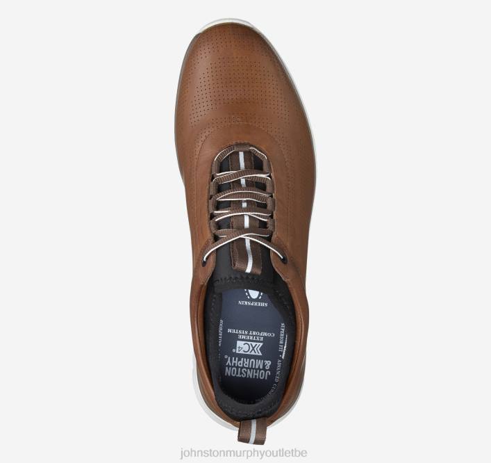 Johnston & Murphy unisexe xc4 prentiss u-gorge TXRN352 chaussures cuir imperméable acajou
