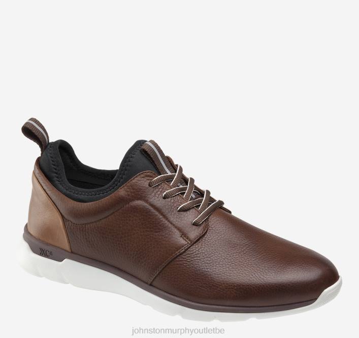 Johnston & Murphy unisexe xc4 prentiss bout uni TXRN212 chaussures acajou imperméable pleine fleur