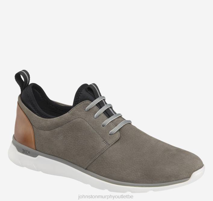 Johnston & Murphy unisexe xc4 prentiss bout uni TXRN290 chaussures nubuck imperméable gris