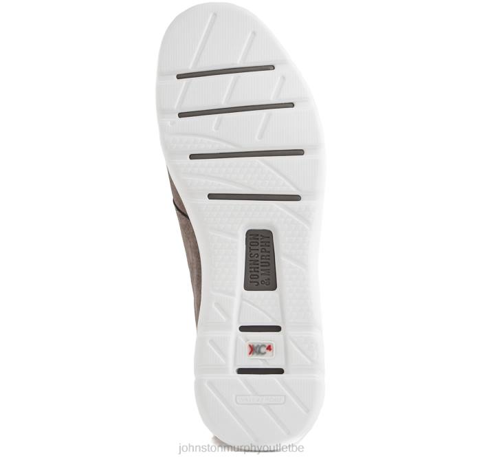 Johnston & Murphy unisexe xc4 prentiss bout uni TXRN290 chaussures nubuck imperméable gris