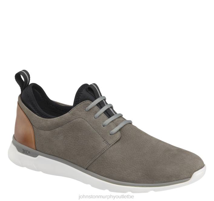 Johnston & Murphy unisexe xc4 prentiss bout uni TXRN290 chaussures nubuck imperméable gris