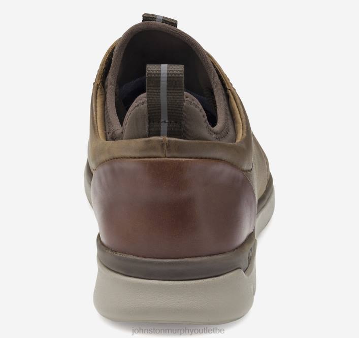Johnston & Murphy unisexe xc4 prentiss bout uni TXRN311 chaussures grains entiers huilés beiges