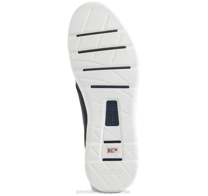 Johnston & Murphy unisexe xc4 prentiss bout uni TXRN339 chaussures nubuck imperméable bleu marine