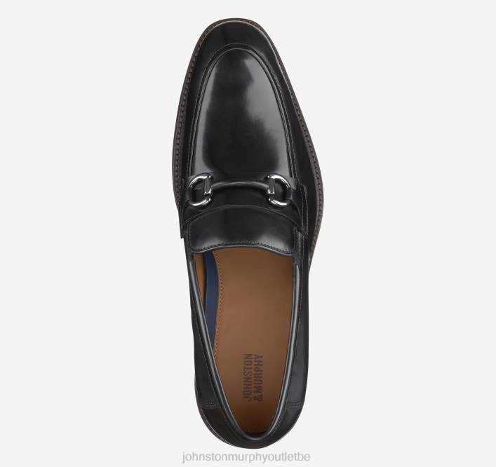 Johnston & Murphy Hommes Meade peu TXRN258 chaussures noir pleine fleur