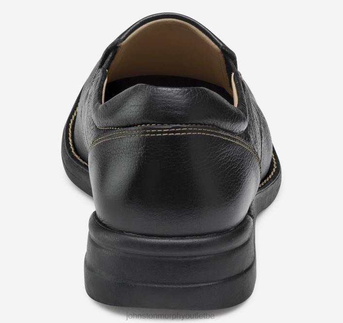 Johnston & Murphy Hommes Shuler à enfiler à bout mocassin TXRN152 chaussures noir pleine fleur