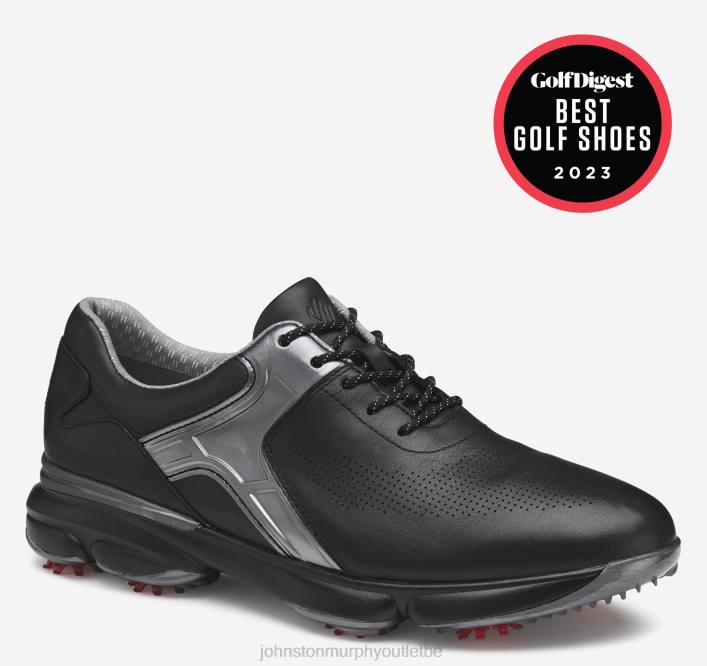 Johnston & Murphy Hommes XC4 GT2 Luxe U-Gorge TXRN215 chaussures tpu pleine fleur imperméable noir/gris