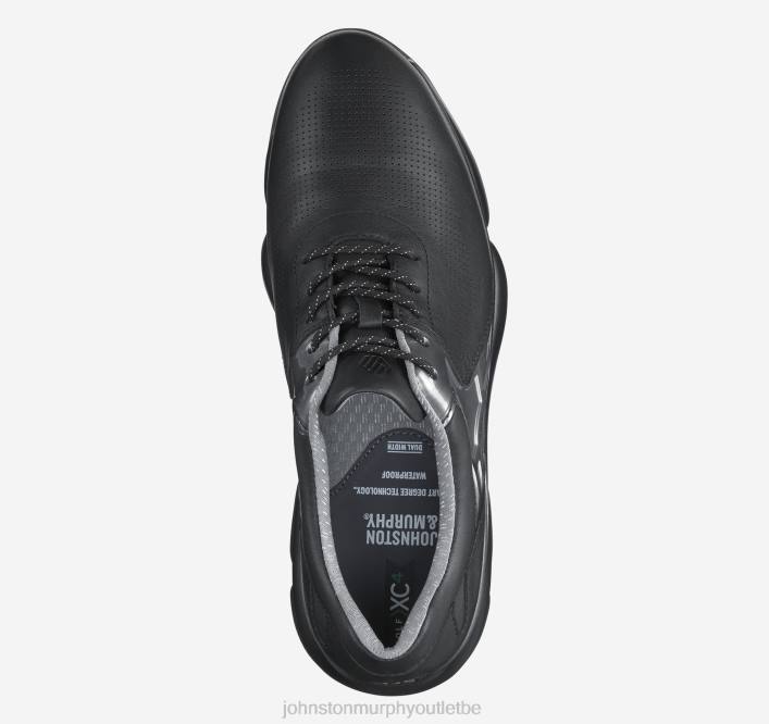 Johnston & Murphy Hommes XC4 GT2 Luxe U-Gorge TXRN215 chaussures tpu pleine fleur imperméable noir/gris